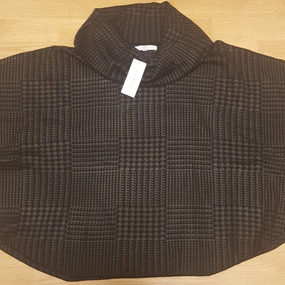 Brand New Fever Poncho Sweater Diamond 2 Size S-M & L-XL